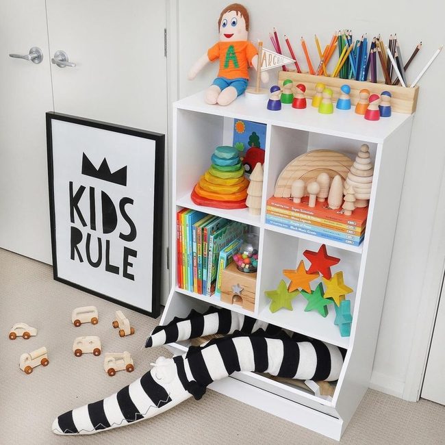 Colorful Storage For Young Creators