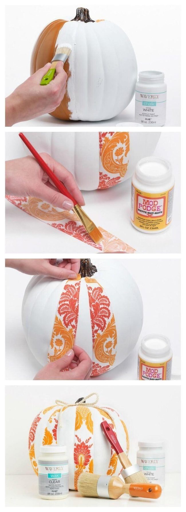 Striped Pumpkins, Zero Mess