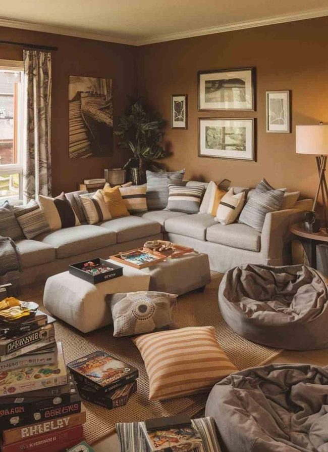 Oversized Sectionals For Family Gatherings