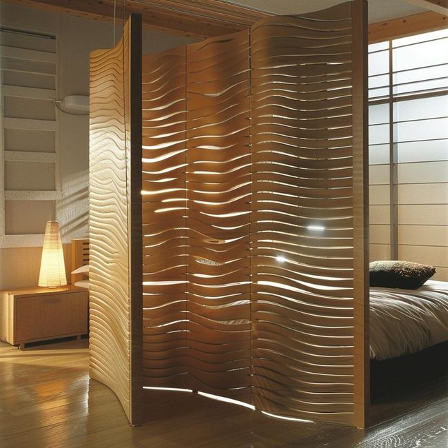 Fabric Partition For Shared Bedrooms