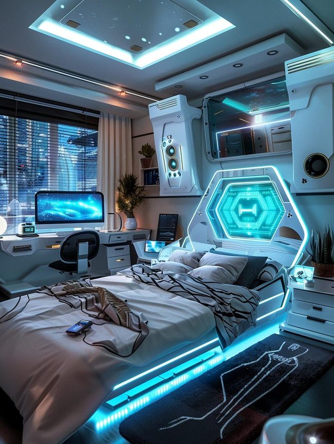 Smart Sleeping Quarters Meets Led Future