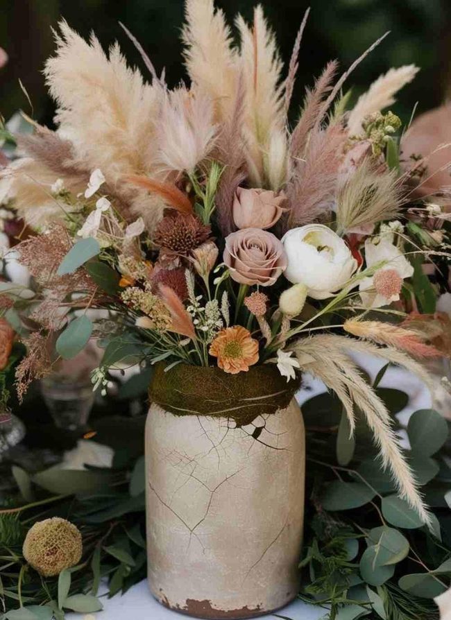 Dried Wildflowers Pure Pottery