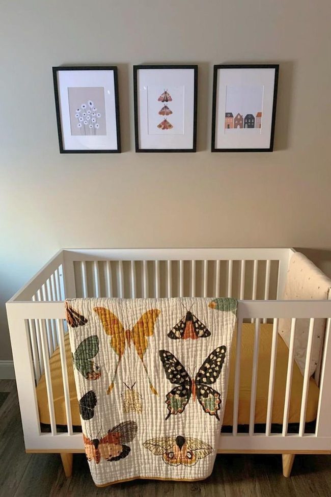 Butterfly Quilt Diffused Nursery Touch