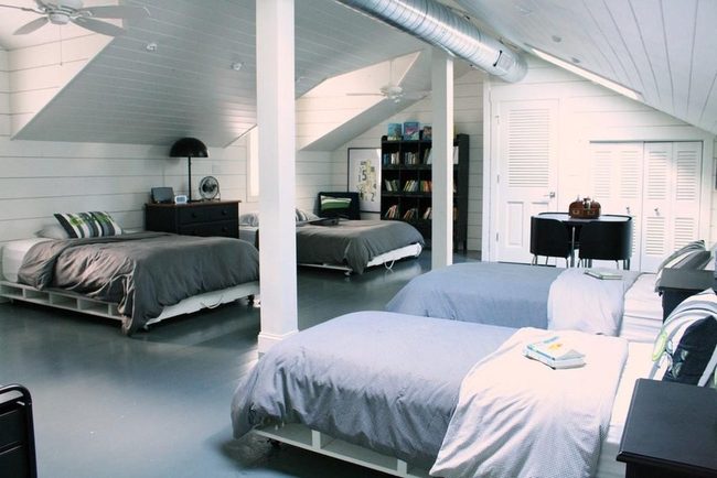 Gray Beds, Sunlit Simplicity