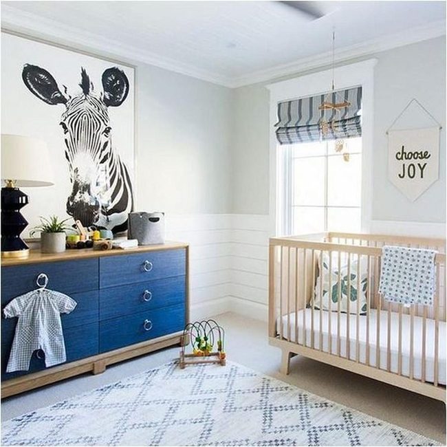 Zebra Stripes, Sunshine Yellow Nursery