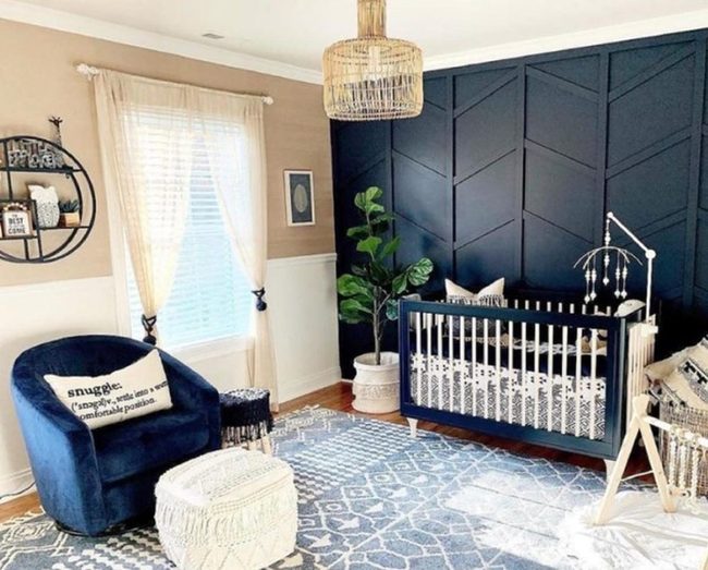 Deep Blue Nursery Sanctuary
