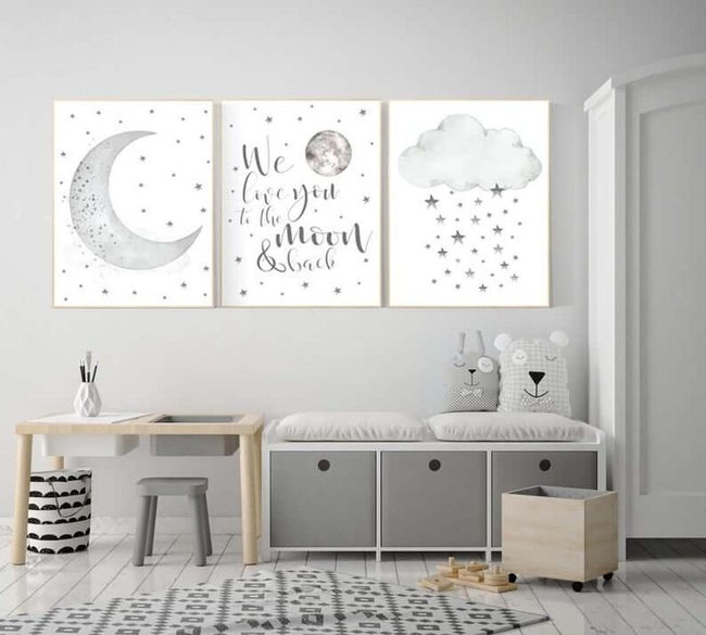 Moonlit Nursery Prints