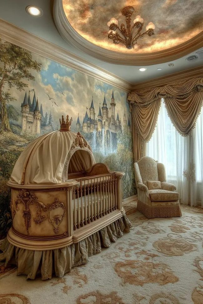 Pastel Castle Dreams Nursery