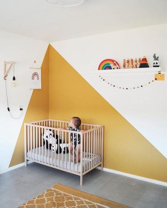 Mustard Triangle Nursery Statement