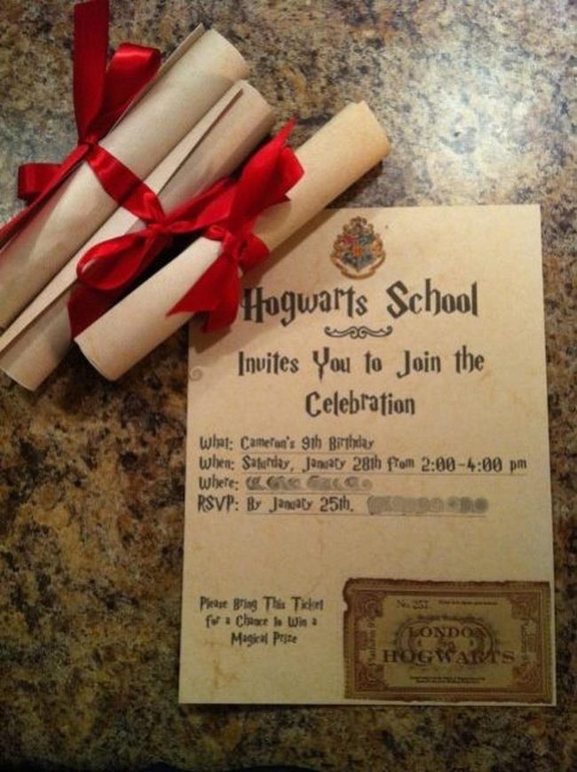 Crimson Ribbon Parchment Scrolls