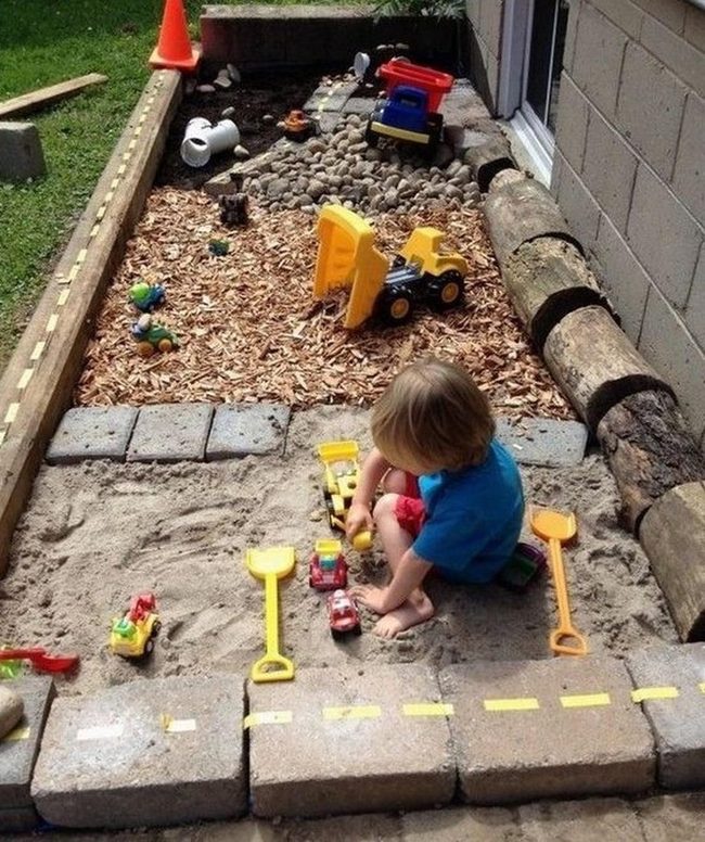 Yellow Trucks In Golden Sand