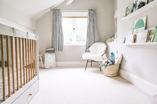 Soft Light Wooden Nursery