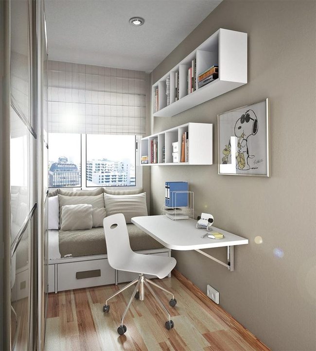 White Desk, Window Bench Harmony