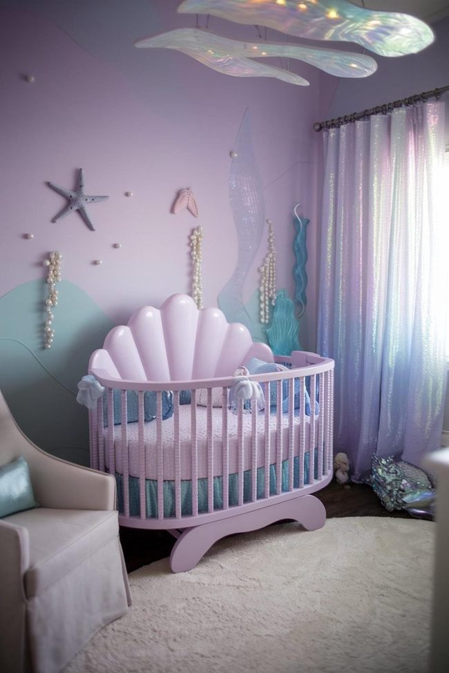 Pearlescent Scallop Underwater Nursery