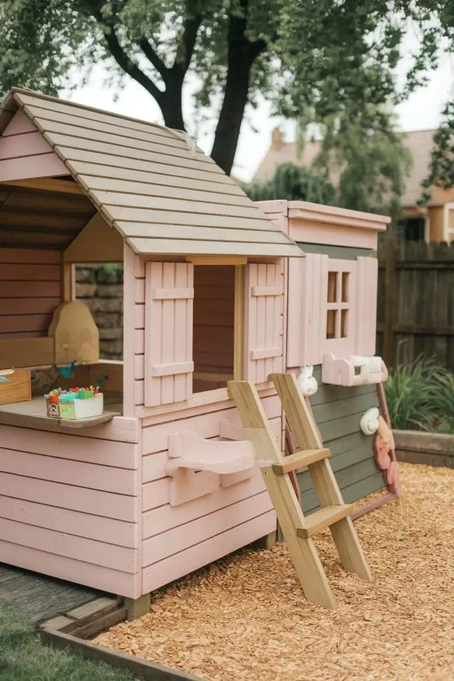 Reclaimed Wooden Playtime Castle