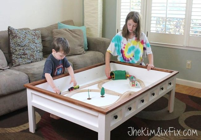 Wooden Trains, Creative Minds