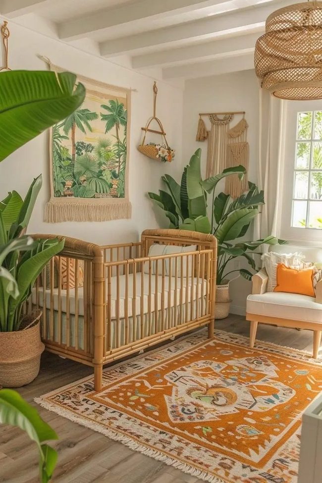 Burnt Orange Bamboo Nursery