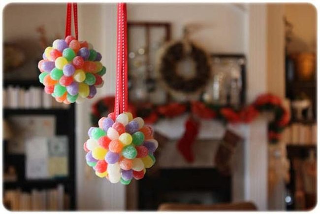 Gumdrop Covered Foam Spheres