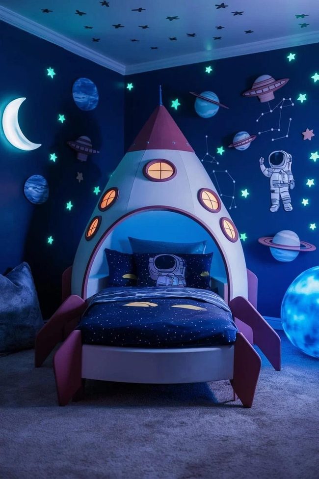 Glow-In-The-Dark Rocket Personal Retreat