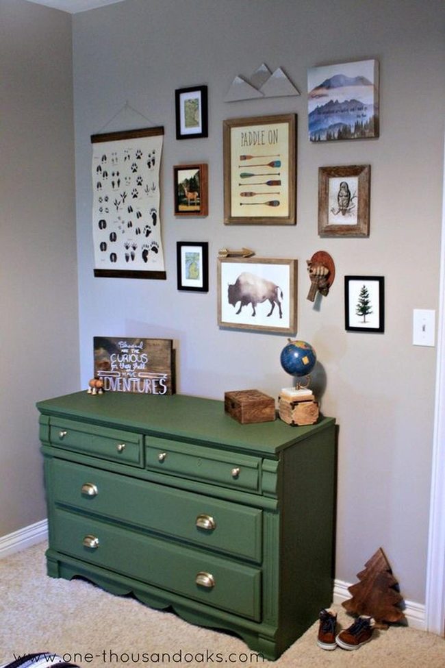 Emerald Dresser Gray Bedroom