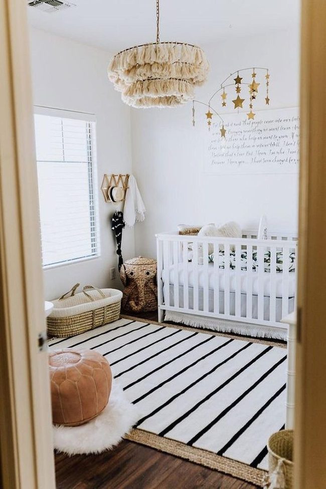 Golden Stars, Monochrome Nursery