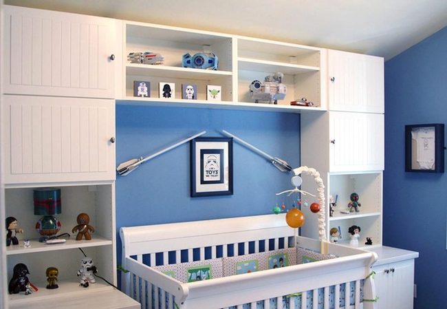 Blue Lightsaber Nursery