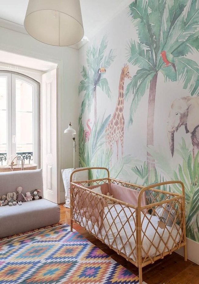 Painted Safari Nursery