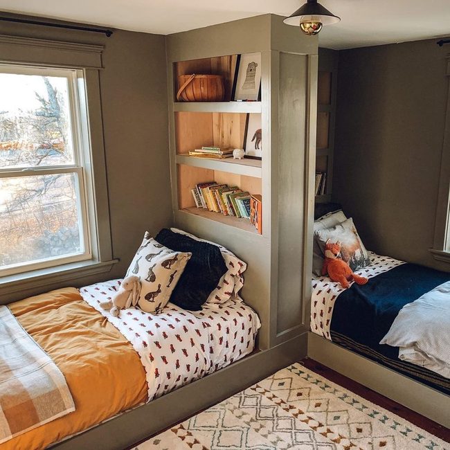 Dual Alcove Reading Nooks