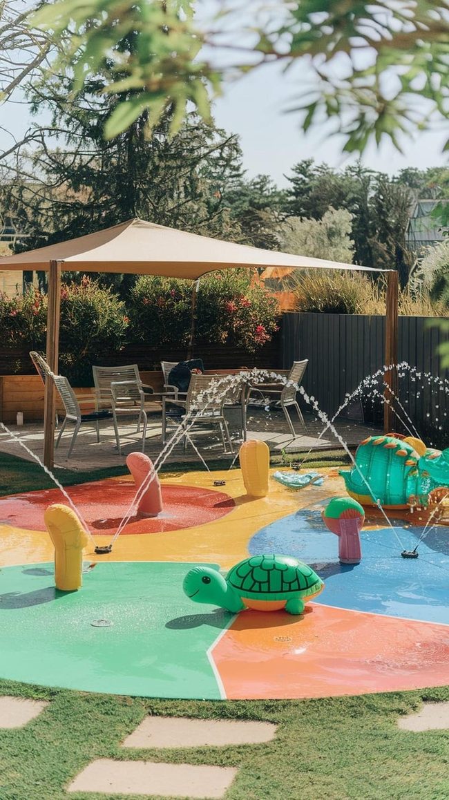 Backyard Water Play Oasis