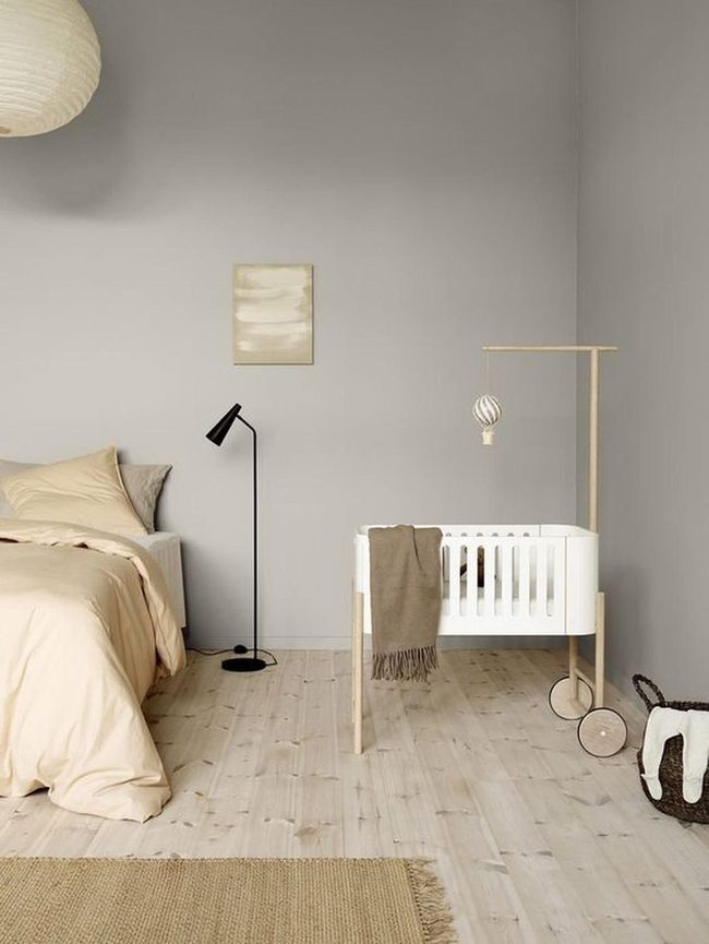 Black Lamp, Gray Walls, Shared Serenity