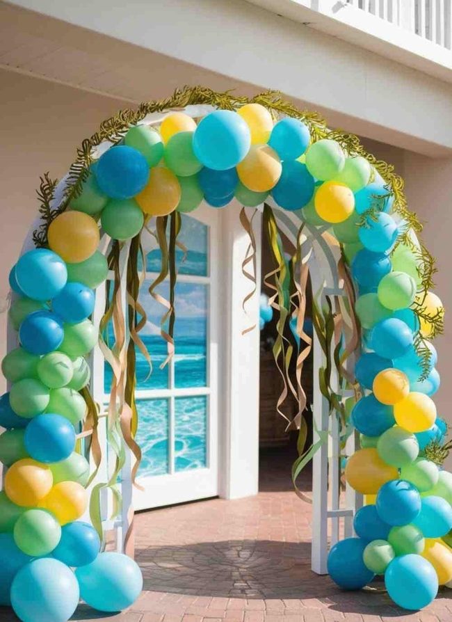 Balloon Archway Underwater Entrance