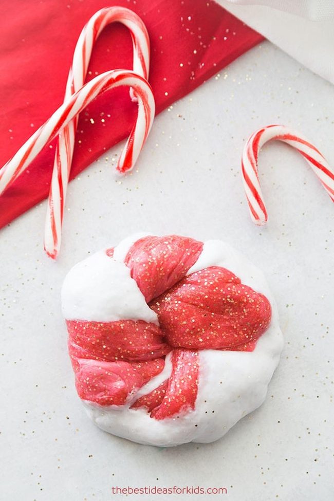 Red Striped Candy Canes Golden Sparkle