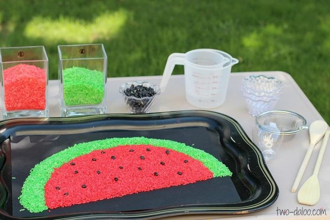 Watermelon Beads Summer Craft