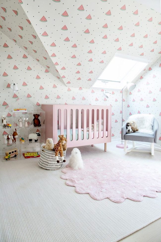 Watermelon Pink Nursery Statement