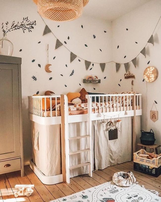 Loft Bed, Double-Zone Room