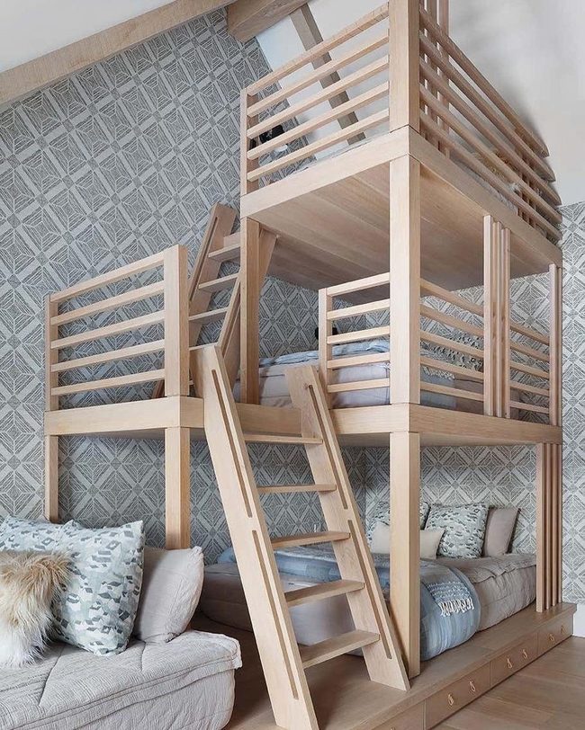 Triple Bunk Storage Solution