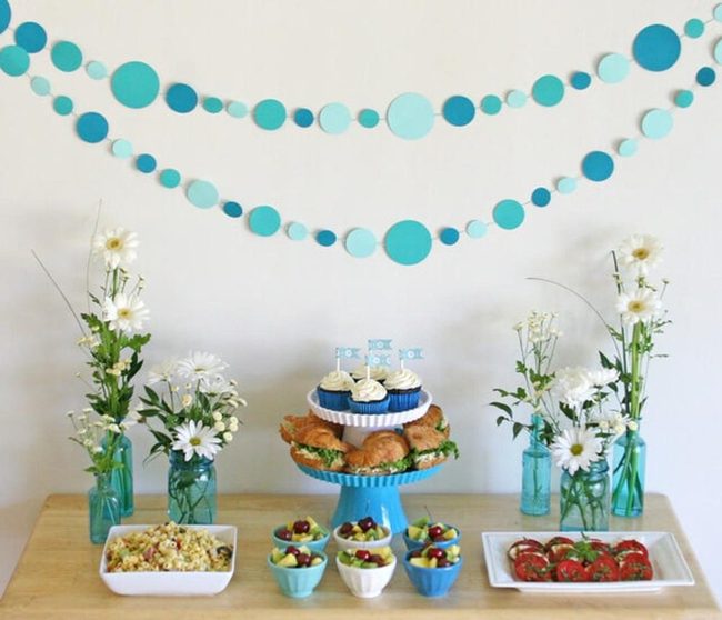 Blooming Dessert Table Display
