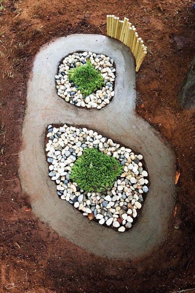 Backyard Concrete Race Track
