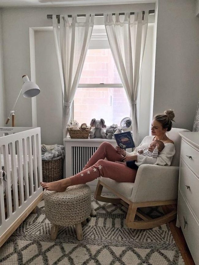 White Nursery With Natural Wood Warmth