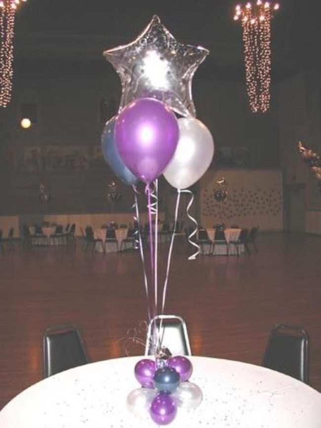 Purple Stars White Elegance