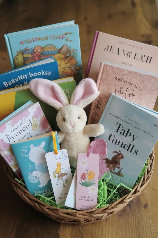 Literary Egg Hunt Basket