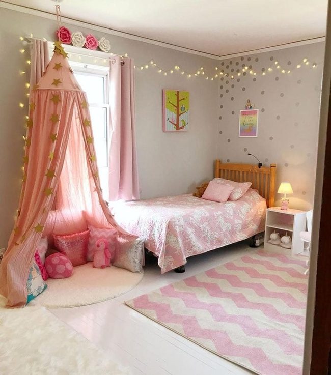 Pink Canopy Starlight Dreams