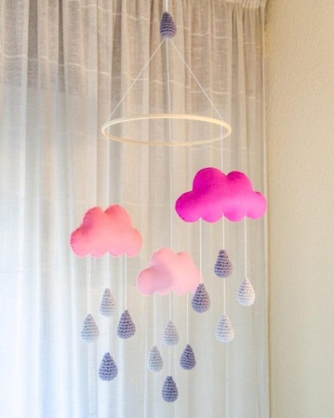 Pink Cloud Mobile Dreaming