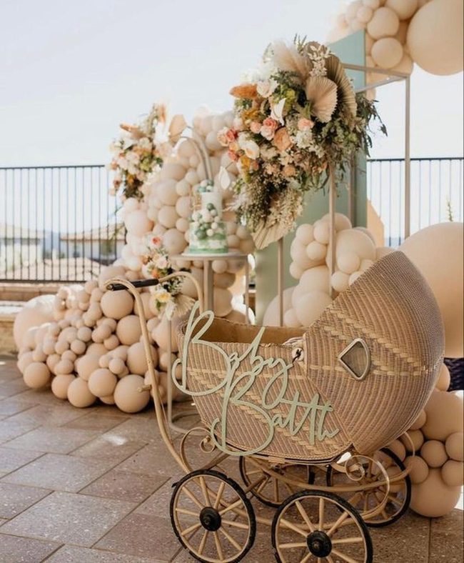 Pink Balloon Garden Party