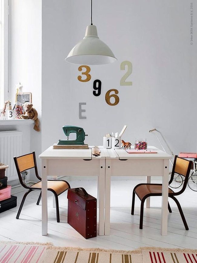 Green Sewing Machine Workspace