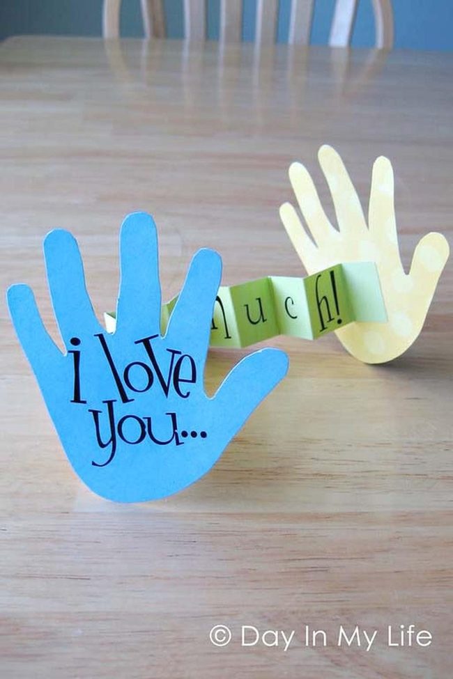 Connected Hands Love Cards