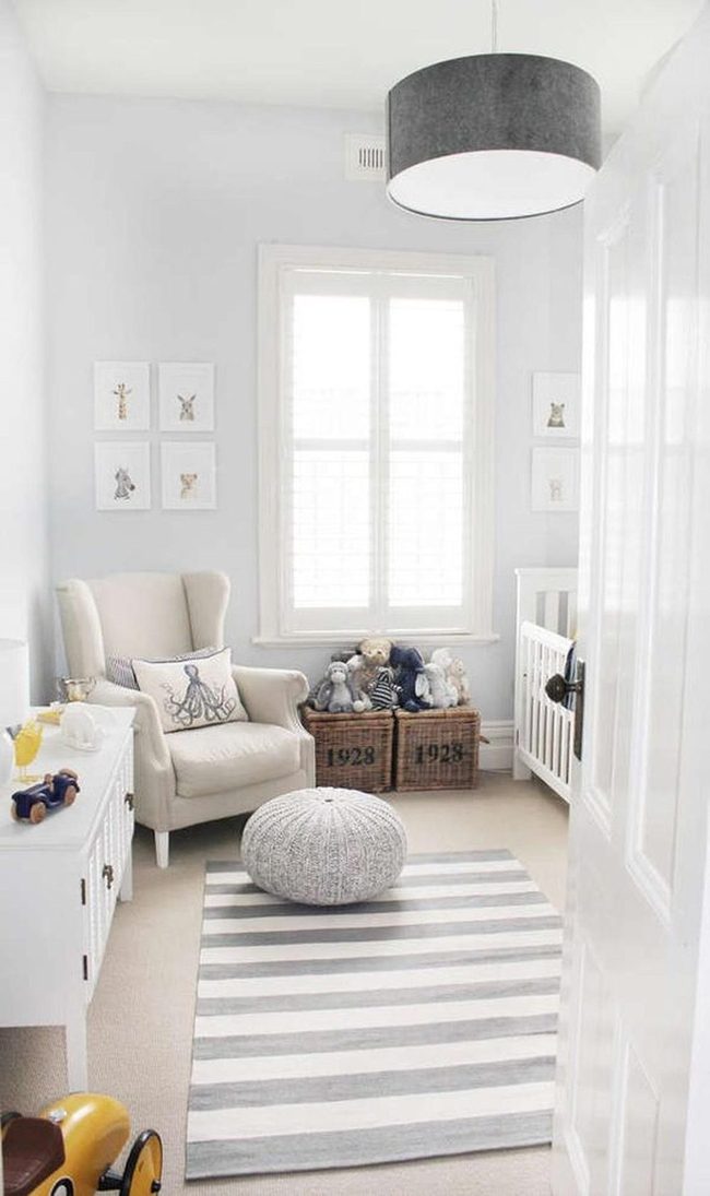Gray Walls, Beige Comfort, Striped Energy