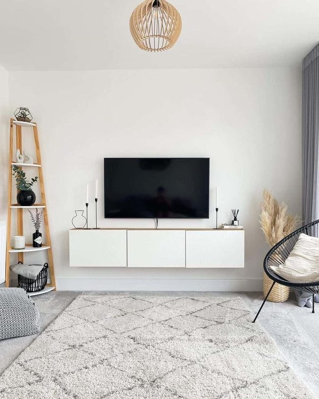 Green Living Room Wall