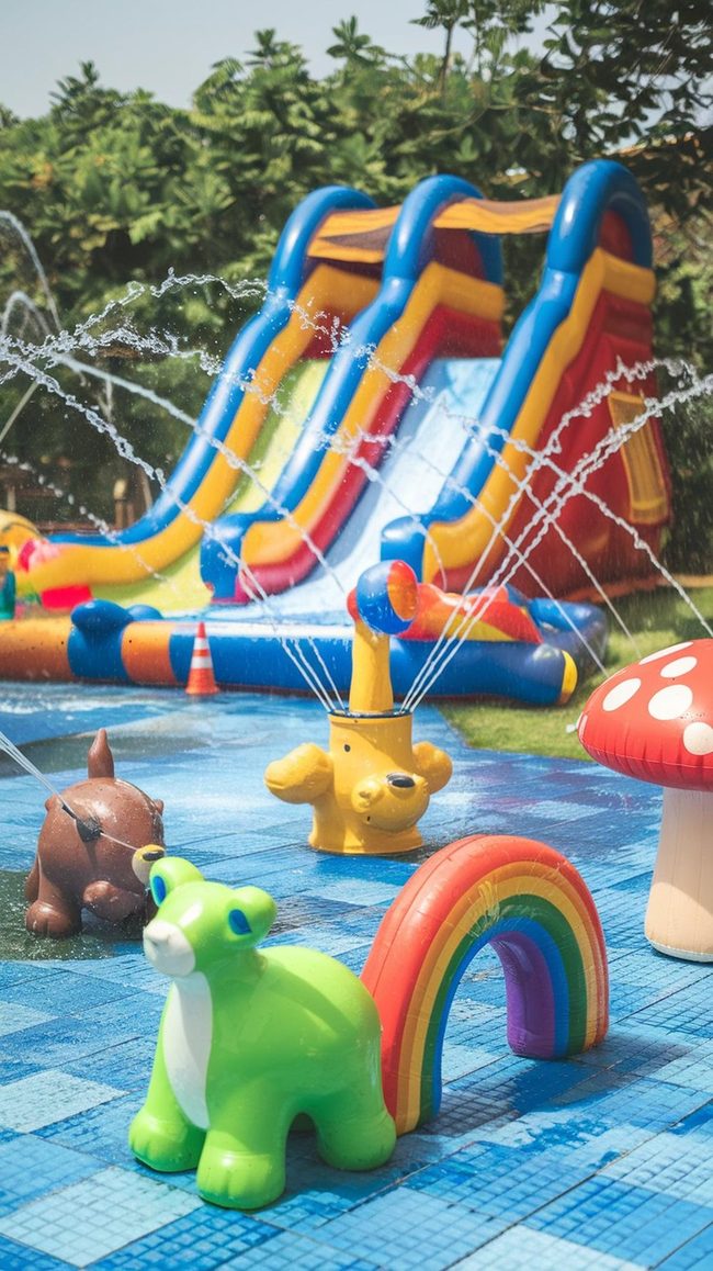 Backyard Water Play Stations