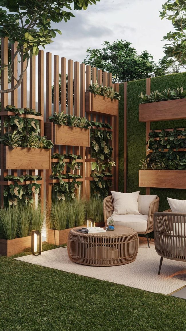 Vertical Green Walls Small Spaces